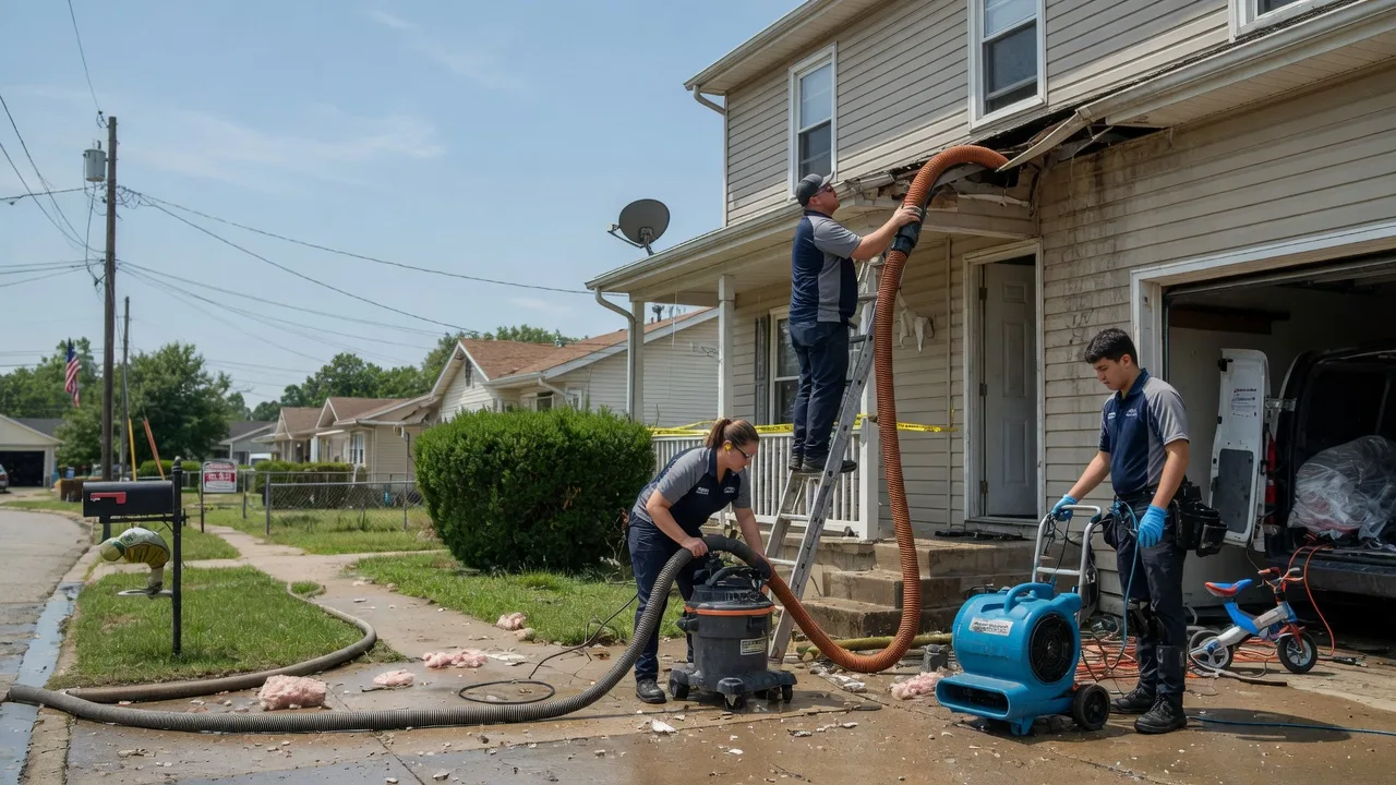 Water Damage Restoration in Mccutchenville, OH near me